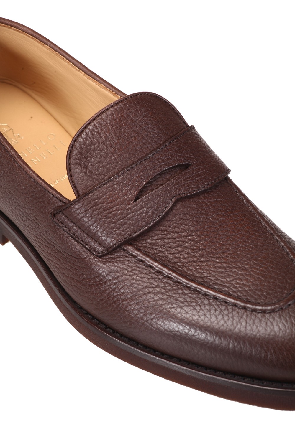 shop BRUNELLO CUCINELLI Saldi Mocassino: Brunello Cucinelli Penny Loafer in cervo.
Fodera in pelle.
Suola in lattice.
Battistrada in gomma TPU.
Composizione: 100% vera pelle.
Fabbricato in Italia.. MZUCLAV880-C8084 number 2368520